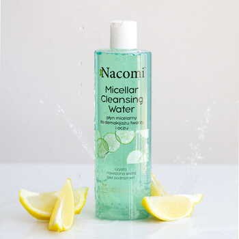 Nacomi, płyn micelarny do demakijażu, łagodzący, 400 ml