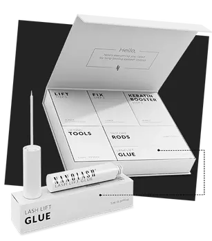 Nanolash Lash Lift Glue, klej do liftingu i laminacji rzęs, 5 ml