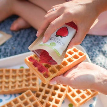 Helpa, Bio Łyżka Smaku Truskawka, proszek z liofilizowanych truskawek, 40 g