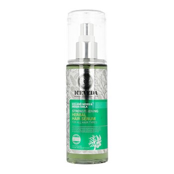 Iceveda, ziołowe serum wzmacniające do włosów, Islandzki Mech & Indyjska Amla, 125 ml