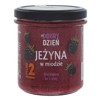 Pszczelarz Kozacki, Na dobry dzień, miód z jeżyną, 375 g