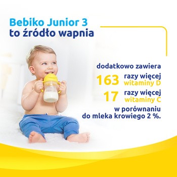 Bebiko Junior 3 NUTRIflor Expert, mleko modyfikowane, proszek, 600 g