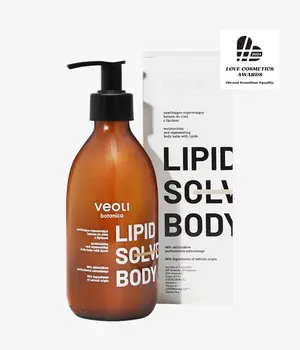 Veoli Botanica Lipid Solve Body, lipidowy balsam nawilżająco-regenerujący, 290 ml