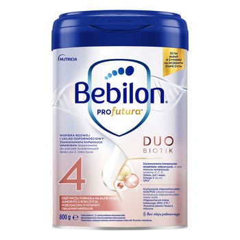 Zestaw 3 x Bebilon PROfutura DUOBIOTIK 4, formuła na bazie mleka po 2. roku życia, proszek, 800 g