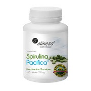 Aliness Spirulina Pacifica, tabletki,180 szt. https://azcdn.doz.pl/image/d/product/cee6a76b-scale-180x180.png