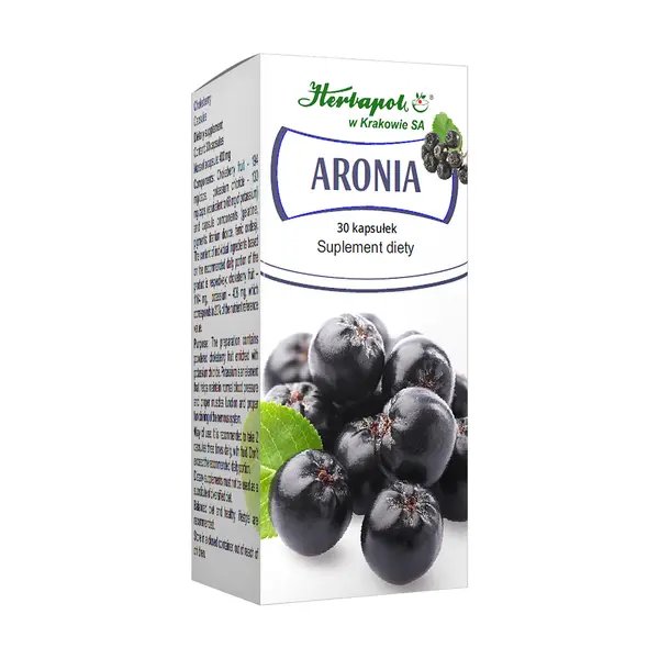 Aronia 194 mg 30 kapsułek [Herbapol Kraków]