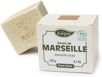 Alepia, mydło marsylskie BIO 100% oliwa z oliwek, 230 g