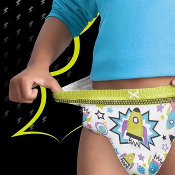 Pampers Ninjamas, pieluchomajtki dla chłopca, rozmiar 7 (4-7 lat), 10 szt.