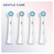 Oral-B, Seria iO Gentle Care, końcówki wymienne, white, 4 szt.