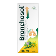 Bronchosol, (218 mg+0,989 mg)/5 ml, syrop, 100 ml