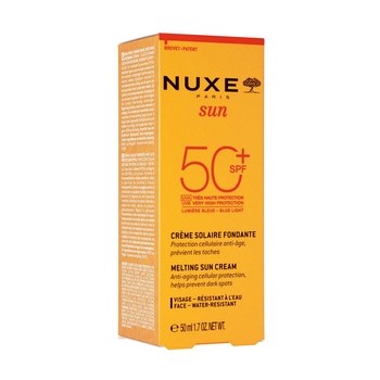 Nuxe Sun, zachwycający krem do opalania twarzy, SPF 50, 50 ml