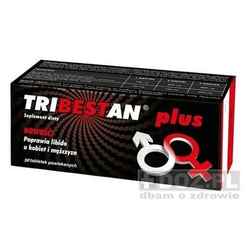 Tribestan Plus, tabletki powlekane, 30 szt
