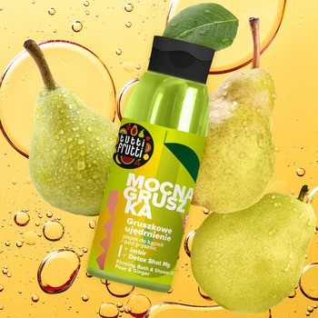 Tutti Frutti, ujędrniający olejek do kąpieli i pod prysznic, Mocna Gruszka, 400 ml
