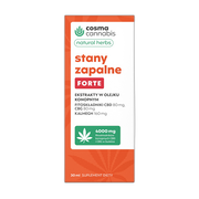 Cosma Cannabis Natural Herbs Stany Zapalne Forte, krople, 30 ml