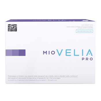 Miovelia PRO, kapsułki, 30 szt. + saszetki, 30 szt.