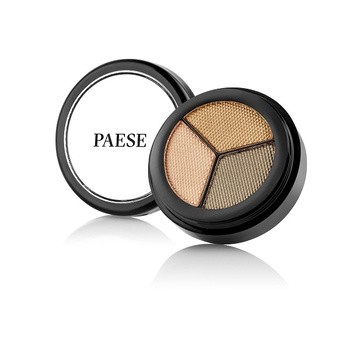 Paese, potrójne cienie do powiek, Opal 240 Golden Brown, 2,85 g