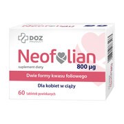 alt DOZ PRODUCT Neofolian, 800 µg, tabletki powlekane, 60 szt.
