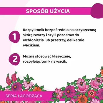 Vianek, łagodzący tonik-mgiełka do twarzy, 150 ml