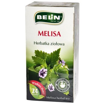 Belin Melisa, herbatka ziołowa, fix, 1,5 g, 24 saszetki