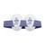 Haspro Baby Earmuffs, nauszniki ochronne dla niemowląt i małych dzieci, niebieskie, 1 szt.
