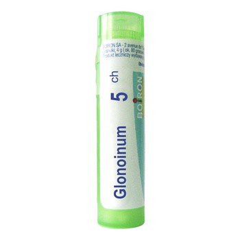 Boiron Glonoinum, 5 CH, granulki, 4 g