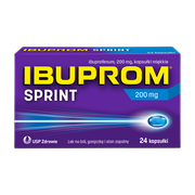 Ibuprom Sprint, 200 mg, kapsułki miękkie, 24 szt.