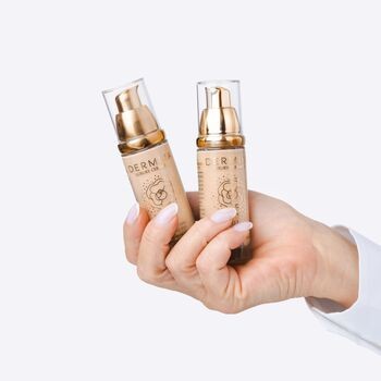 Dermika Luxury Ceramides, pielęgnacyjny podkład 4w1, SPF 30, odcień 03, 30 ml