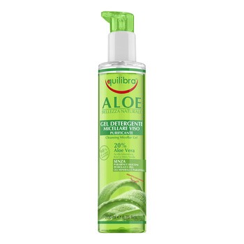 Equilibra, aloesowy oczyszczający żel micelarny, 200 ml