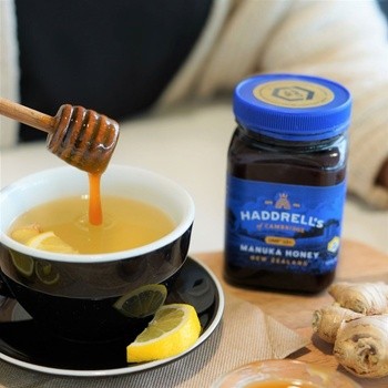 Haddrell's, Manuka Honey, miód manuka UMF13+, MGO404+, 500 g