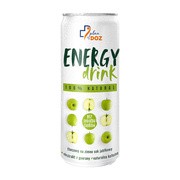 alt Plan by DOZ Energy Drink, 100% Natural, o smaku jabłkowym, 250 ml