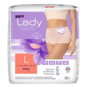 Seni Lady Pants, majtki chłonne, rozmiar L, 30 szt. https://azcdn.doz.pl/image/d/product/ec740afd-scale-180x180.png