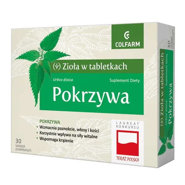 Pokrzywa 150mg 30 tabletek [Zioła w tabletkach]