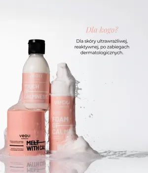 Veoli Botanica Foam Of Calmness, kojąca pianka do mycia twarzy, 150 ml