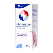 alt Oktaseptal, (0,10 g+2,00 g)/100 g, aerozol na skórę, 30 ml