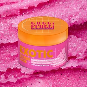 Farmona Tutti Frutti #DragonfruitVibe, wygładzający peeling cukrowy, 250 g