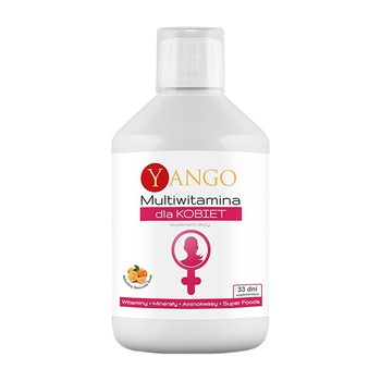Multiwitamina dla kobiet, płyn, 500 ml (Yango)