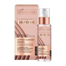 Bielenda Ujędrniające Peptydy, ujędrniająco-wygładzające serum przeciwzmarszczkowe, dzień, noc, 30 ml