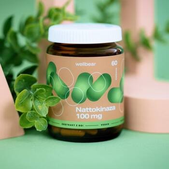 Wellbear Nattokinaza 100 mg, kapsułki, 60 szt.