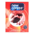 New Caress, Wet N'Wild, prezerwatywy dodatkowo nawilżane, 3 sztuki