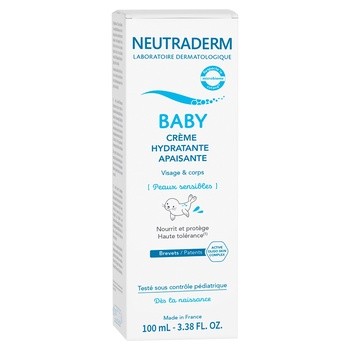 Neutraderm Baby, łagodzący krem nawilżający, 100 ml