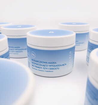 Balneokosmetyki, biosiarczkowa maska oczyszczająco-wygładzająca do twarzy, szyi i dekoltu, 150 ml