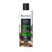 Vis Plantis Loton Cosmetics, Keratin hair, szampon do włosów zniszczonych i łamliwych, 400 ml