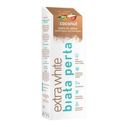Biała Perła, Extra white, Coconut, wybielająca pasta do zębów z olejem kokosowym, 75 ml