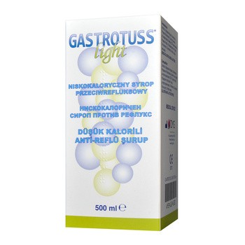 Gastrotuss Light, syrop przeciw refluksowi, 500 ml