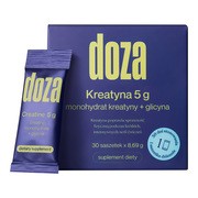 Doza Kreatyna 5 g Monohydrat + Glicyna, saszetki z proszkiem, 30 szt. https://azcdn.doz.pl/image/d/product/f227a845-scale-180x180.png