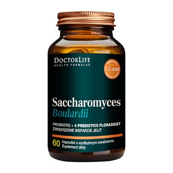 DoctorLife Saccharomyces Boulardii, kapsułki, 60 szt.