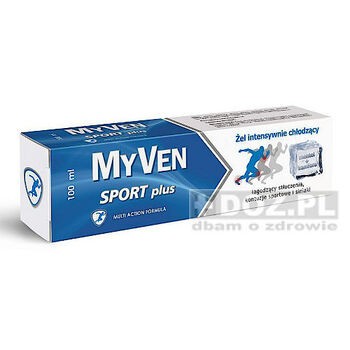 MyVen Sport Plus, żel, chłodzący, 100 ml