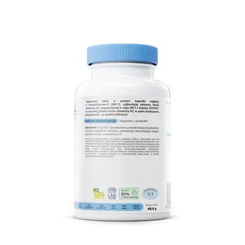 Osavi Witamina K2 MK-7 100 μg, kapsułki miękkie, 120 szt.