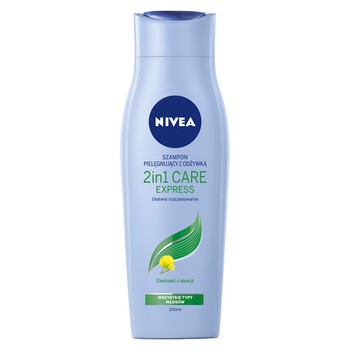 Nivea Express Care, szampon z odżywką, 2w1, 250 ml