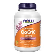 Now Foods CoQ10 200 mg z lecytyną i witaminą E, tabletki do ssania, smak pomarańczowy, 90 szt. https://azcdn.doz.pl/image/d/product/52f8dee3-scale-180x180.png